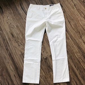Vineyard Vines White Slim Fit Breaker Pant